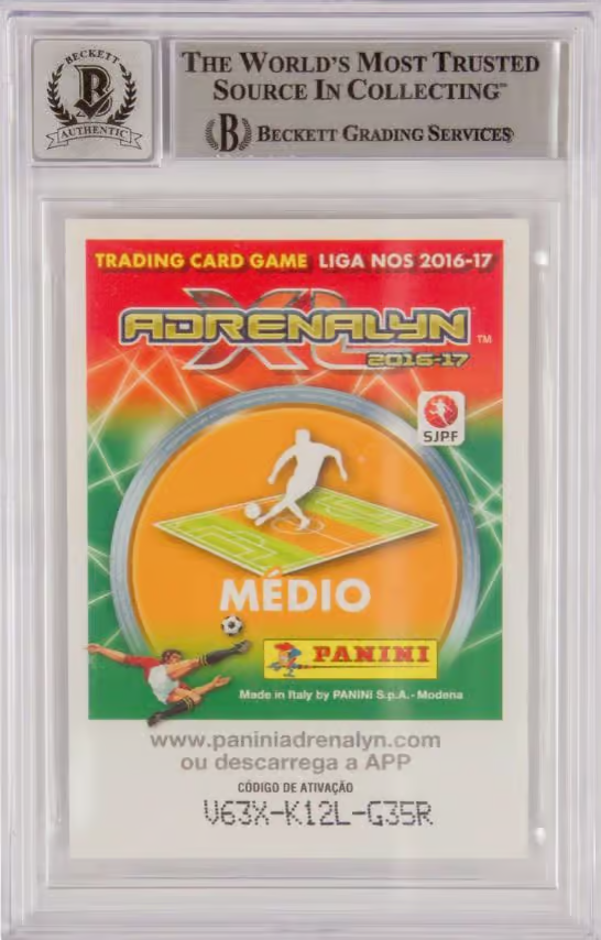Raphinha Signed 2016-17 Panini Adrenalyn XL Rookie Card – BGS 10 Autograph